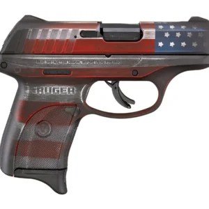 Ruger EC9s 9mm Striker-Fired Pistol with Battleworn Flag Cerakote Finish