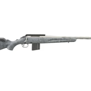 Ruger American Gen II 22 ARC Bolt-Action Rifle with Gray Splatter Stock and Spiral Bar