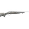 Ruger Hawkeye 243 WIN Bolt Action Rifle With Grey Wood Finish