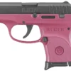 Ruger LCP 380ACP Centerfire Pistol with Raspberry Grip Frame