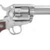 Ruger Vaquero Stainless 45 Colt Single-Action Revolver with 4.6 Inch Barrel