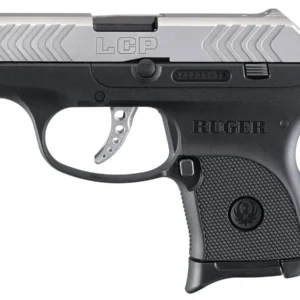 Ruger LCP 380 ACP Carry Conceal Pistol with Matte Stainless Slide