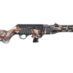 Ruger PC Carbine 9mm with American Flag Finish and Free-Float Handguard (10-Round Mode