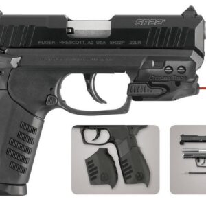 Ruger SR22 22LR Rimfire Pistol with Crimson Trace Laser