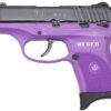 Ruger LC380 380ACP Centerfire Pistol with Lady Lilac Purple Frame
